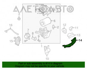 Receptor de aer Ford C-max MK2 13-18