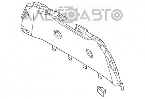 Изоляция капота Ford Focus mk3 11-18 надрыв