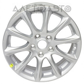 Roată de 16 inch, 5*108 Ford Fusion mk5 13-20 tip 1, margine curbă, vopseaua s-a umflat.