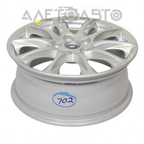 Roată de 16 inch, 5*108 Ford Fusion mk5 13-20 tip 1, margine curbă, vopseaua s-a umflat.