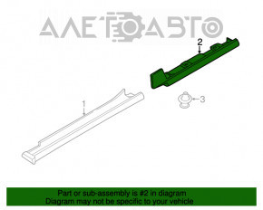 Bara spate dreapta Ford Transit Connect MK2 13-