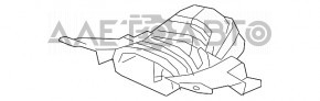 Воздухоприемник Honda Accord 18-22 1.5T