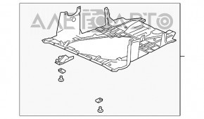 Protecția motorului Honda Accord 18-22