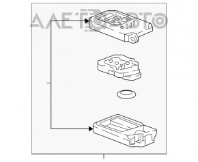 Ключ smart Honda Accord 18-22 новый OEM оригинал