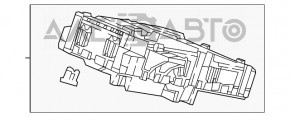 Blocul de siguranțe subtorpedou pentru Honda Accord 18-22 Sport