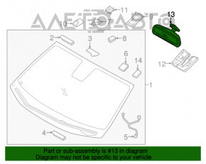 Oglindă interioară Hyundai Santa FE 19-20 Homelink