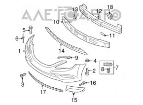 Capacul drept al farului de ceata pentru Hyundai Sonata 11-15 are prinderea fisurata.