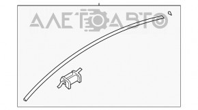 Накладка крыши левая Hyundai Sonata 11-15 новый OEM оригинал