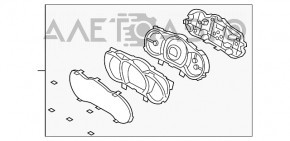 Panoul de instrumente Kia Optima 11-15