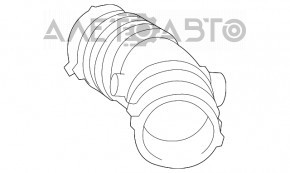 Воздуховод с резонатором Lexus ES350 13-18 новый OEM оригинал
