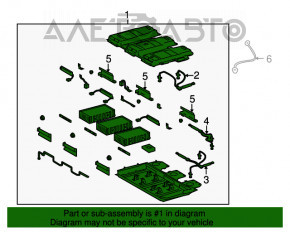 Baterie de acumulator completă VVB pentru Lexus RX450h 10-15