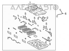 Baterie de acumulator completă VVB pentru Lexus RX450h 10-15