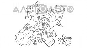 Turbina Lincoln MKC 15- 2.0T 118k