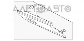 Cutie de mănuși, torpedou Lincoln MKC 15- negru