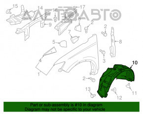 Aripa fata stanga Lincoln MKX 16-