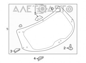 Стекло заднее двери багажника Mazda CX-9 16-