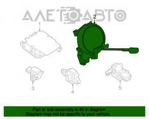 Cablu de direcție Nissan Rogue 14-20