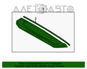 Geam spate portbagaj Porsche Cayenne 958 11-14 tonifiat.