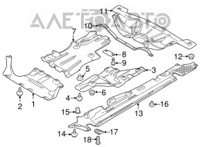 Protecție prag dreapta Porsche Cayenne 958 11-14, nou, original OEM