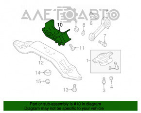 Perne cutie de viteze Subaru Forester 14-18 SJ 2.5