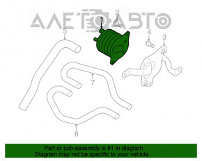 Radiator de ulei pentru cutia de viteze automata Subaru Impreza 17- GK