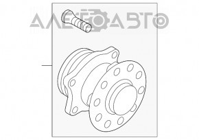 Ступица задняя левая Subaru Forester 14-18 SJ новый OEM оригинал