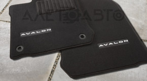 Set de covorașe Toyota Avalon 13-18 negru 3 bucăți