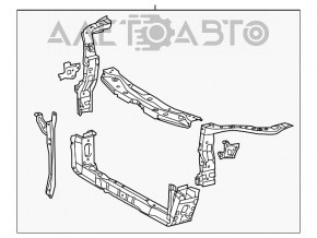 Televizor radiator Toyota Avalon 13-18 fără gene