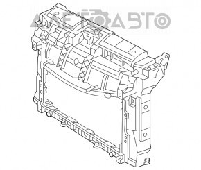 Televizor radiator VW Beetle 12-19 panou nou TW neoriginal.