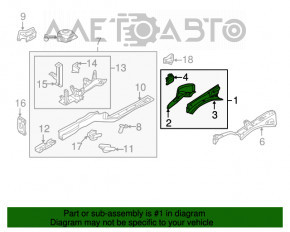 Partea din față dreapta a VW Beetle 12-19, de culoare neagră.