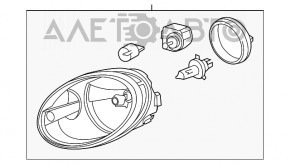 Far stânga față VW Beetle 12-19 halogen