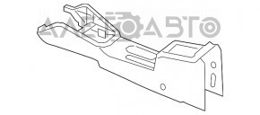 Консоль центральная подлокотник и подстаканники VW Jetta 11-18 USA кожа черн, царапины, нет крышки прикуривателя