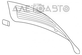 Geam spate portbagaj VW Tiguan 09-17