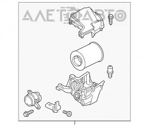 Corpul filtrului de aer Ford Focus mk3 11-18 2.0 cu debitmetru