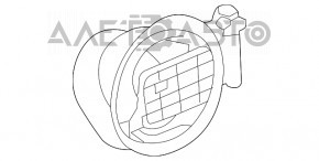 Лючок бензобака Ford Focus mk3 11-18 4d в сборе