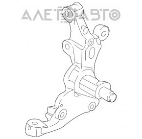 Capacul frontal dreapta Ford Mustang mk6 15-