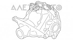 Diferențialul spate reductor Ford Mustang mk6 15- 3.7, 5.0 106k