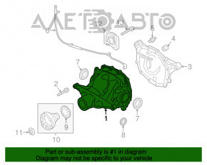 Diferențialul spate reductor Ford Mustang mk6 15- 3.7, 5.0 106k