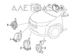 Semnalul de înaltă calitate Toyota Camry v70 18-