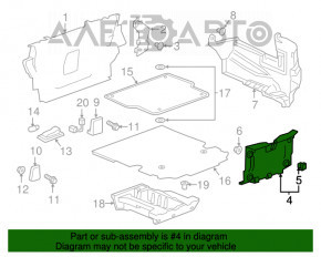 Capota portbagajului Chevrolet Camaro 16- cabrio, zgârieturi