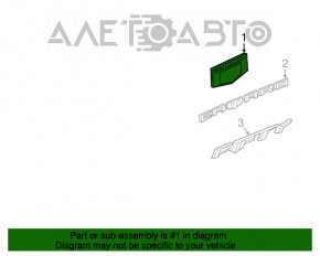 Emblema aripa dreapta fata Chevrolet Camaro 16-