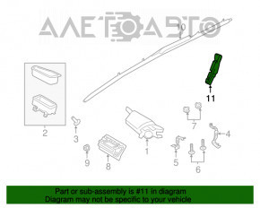 Airbagul pentru scaunul stâng al Ford Escape MK3 13-