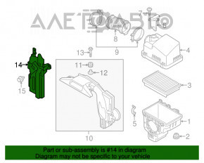 Мусоросборник Mazda 3 14-18 BM 2.0 новый неоригинал