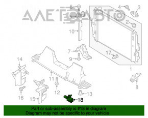 Senzor de temperatură a aerului ambiant Mazda 3 14-18 BM