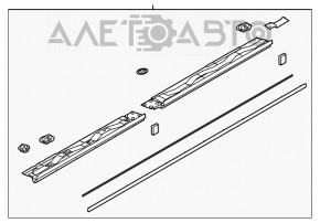 Порог правый Mazda CX-5 13-16