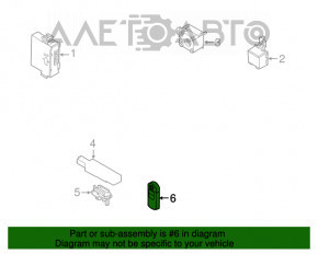 Ключ Mazda CX-5 13-16 smart 3 кнопки, царапины, полез хром