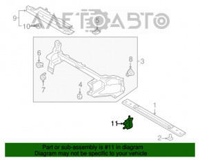 Senzor de temperatură a aerului ambiant Ford Fiesta 11-19 nou OEM original