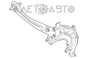 Capac spate stânga Ford Escape MK3 13-19 fără braț de control