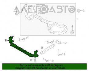 Bara inferioară a televizorului Ford C-max MK2 13-18