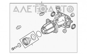 Diferențialul spate reductor Ford Fusion mk5 13-16